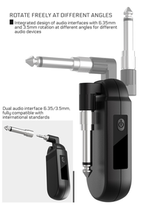XTUGA M-03 Micrófono Inalámbrico Instrumental de Pinza UHF <span class=keywords><strong>para</strong></span> Saxofón y Guitarra con Garantía de 1 Año - Product Image 5