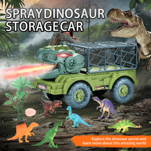 Juguetes <span class=keywords><strong>De</strong></span> Transporte <span class=keywords><strong>de</strong></span> coches para niños, figuras <span class=keywords><strong>de</strong></span> dinosaurios, coche portador <span class=keywords><strong>de</strong></span> camión, aerosol fundido a presión por fricción, regalo <span class=keywords><strong>de</strong></span> cumpleaños - Product Image 4