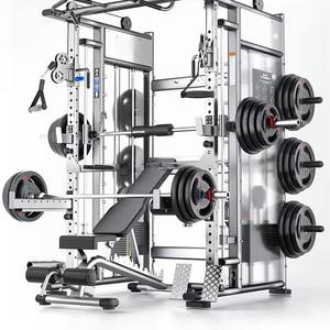 Équipement de fitness professionnel : Machine Smith, Crossover à câbles, Rack à squats, <span class=keywords><strong>Appareil</strong></span> d'entraînement complet pour la <span class=keywords><strong>musculation</strong></span> - Product Image 1