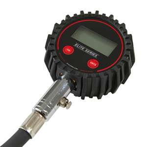 Digitaler Reifendruckmesser mit abgewinkeltem Ventilanschluss, Reifendruckprüfer für PKW, LKW, Motorrad - Product Image 3