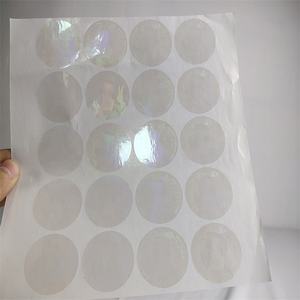 Autocollant holographique Transparent, étiquette de sécurité à incrustation holographique - Product Image 2
