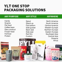 Sacs d'emballage pour café noir à fond plat écologiques de 12 oz (340 g) avec valve et fermeture éclair, emballage personnalisé pour café