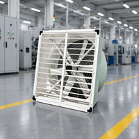 Ventilateur électrique en fibre de verre, personnalisation OEM/ODM, montage mural pour fermes avicoles, entrepôts industriels, extraction d'air