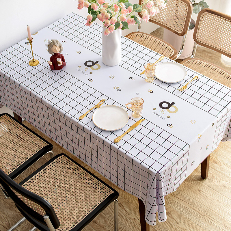 Elegant Luxury - White Checkered