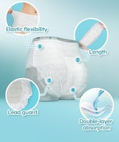Culottes menstruelles jetables à taille haute très élastiques pour femmes, culottes d'incontinence jetables, sous-vêtements menstruels pour femmes