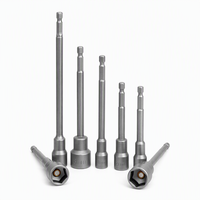 Professioneller 100mm Chrom-CrV-Stahl Magnetischer Steckschlüsselsatz, Schlagfest, 1/4 Zoll Sechskant-Schaft, 5mm-19mm Adapter, OEM Bohrmaschinen-Zubehör