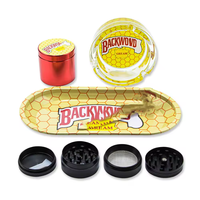 Kit de fumage complet durable à bas prix Plateaux roulants élégants Kits de fumage