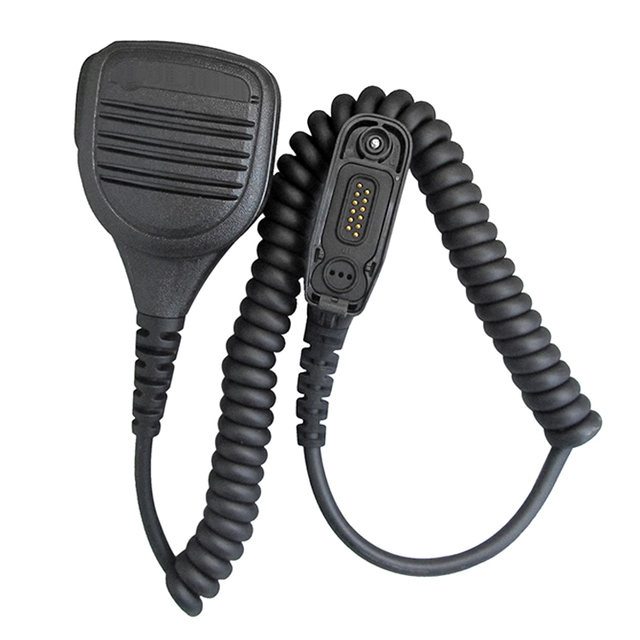 PMMN4024 Remote Speaker Microphone with 3.5mm Audio Jack for Mot-orola MOTOTRBO DP3400 DP3600 XPR6550 XiR P8268 Windporting