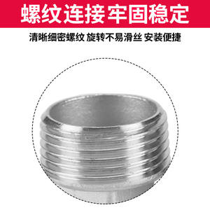 Fabricante de Tapones Roscados de Acero Inoxidable 304/316, Tapones de Cuatro Esquinas, Sellos para Plomería - Product Image 2