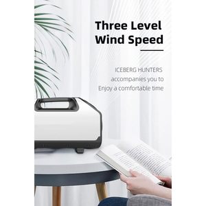 <b>Portable</b> Air Cooler 700W Mobile Evaporative Cooling <b>Unit</b> For Truck Use White Plastic Freestanding - Product Image 4