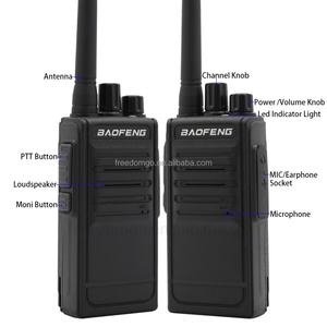 Walkie Talkie Inalámbrico Profesional UHF 400-470MHz de 16 Canales BFLF-C8, Batería de 1500mAh, Potencia de Salida de 5W, Resistente al Agua IPX-1 - Product Image 4