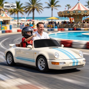 Kart électrique de drift robuste, style vintage classique, 72V, certifié CE, avec pare-chocs absorbant les chocs, pour usage commercial - Product Image 1