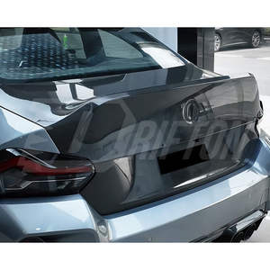 Tapa de Maletero Trasero de Fibra de Carbono Seca Estilo G87 M2 CS de Drifton con Acabado Brillante y Mate para BMW, Entrega Rápida - Product Image 3