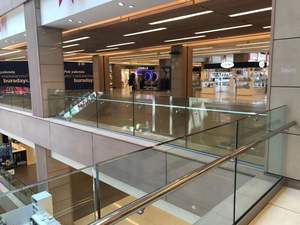 बरामदा सतह घुड़सवार कांच रेलिंग यू चैनल एम्बेडेड मंजिल आधार एल्यूमीनियम balustrades handrails - Product Image 3