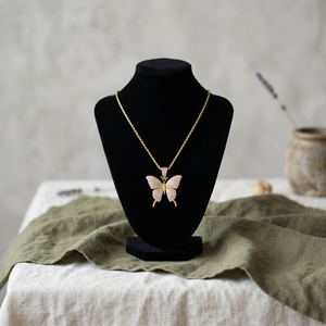 Iced <b>Butterfly</b> Pendant Full Moissanite Cubic Zirconia 925 Silver Plated Hip Hop Luxury <b>Charm</b> Wing Statement Jewelry Unisex - Product Image 3