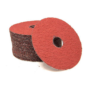 125mm 5 "X 7/8" 36グリット<span class=keywords><strong>24</strong></span>グリットアルミニウム樹脂繊維サンディングディスク - Product Image 3