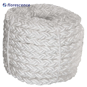 Flexible 80mm Hawser 8 hilos <span class=keywords><strong>de</strong></span> fibra <span class=keywords><strong>de</strong></span> nailon sintético impermeable suministros marinos cuerda <span class=keywords><strong>de</strong></span> <span class=keywords><strong>amarre</strong></span> cordón - Product Image 4