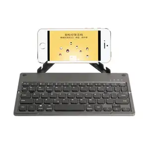 KOZH esnek kapakları anahtarı armonika Floding kablosuz katlanır klavye 59 tuşları Ultra Slim Fit klavye taşınabilir tasarım