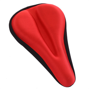 Saddle 3D Bike Seat Cover <b>Padded</b> Wide Gel Soft <b>Pad</b> Exercise Bike Seat <b>Cushion</b> Wide Foam Mountain Seat <b>Cushion</b> - Product Image 5