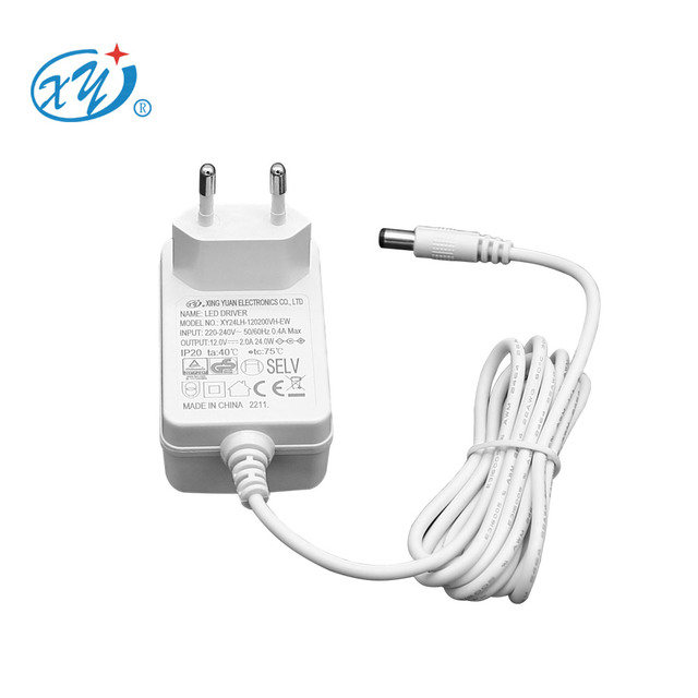 Wholesale OEM Ac-dc Adapter Adaptor Dc 12v 2a Power Adapter White Black for Cctv Led Christmas Tree Lights
