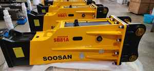 Para martillo hidráulico a gran escala Soosan SB81A para accesorios de excavadora Rueda compacta sobre orugas retroexcavadoras empresas de construcción - Product Image 3