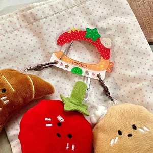 Custom <b>Anime</b> Acrylic Carabiner <b>Keychain</b> Durable Metal Spring Clip for Custom Shaped Acrylic Carabiner Opaque Acrylic Carabiner - Product Image 3