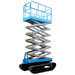 Plataforma Elevadora de Tijera Antideslizante con Orugas Adaptadas para Todo Terreno - Product Image 5