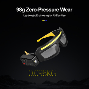 WOSEN Cob Led Waterproof IP54 Warning <b>Work</b> Headlamp Multi Function <b>Rechargeable</b> Portable Durable Outdoor Safety Glasses <b>Light</b> - Product Image 2