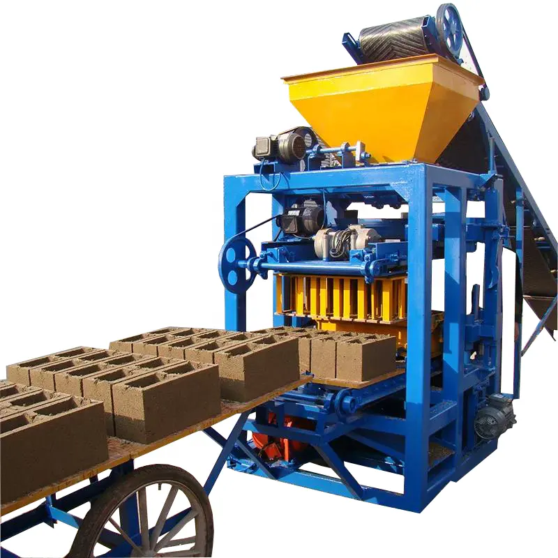 GURAN vollautomatische Ziegelmaschinenlinie Elektrische Zement-Hohlblock-Herstellungsmaschine