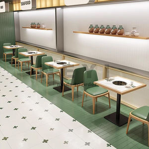 Cabina <span class=keywords><strong>de</strong></span> tela <span class=keywords><strong>de</strong></span> doble cara con mesa y sillas <span class=keywords><strong>para</strong></span> cafetería, restaurante, juegos <span class=keywords><strong>de</strong></span> muebles Hotpot <span class=keywords><strong>para</strong></span> la escuela, sala <span class=keywords><strong>de</strong></span> estar, uso en Hotel - Product Image 4