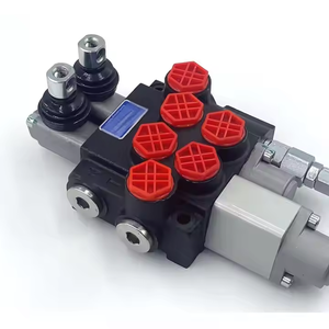 Válvula de Control Direccional Hidráulica Manual Monobloque HUAMAO P40 de 1-7 Vías con Carrete Flotante para Tractor, Cargadora y Maquinaria Agrícola - Product Image 5