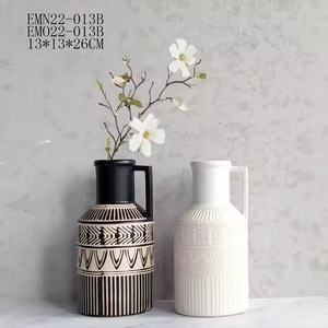 Jarrón <span class=keywords><strong>de</strong></span> cerámica <span class=keywords><strong>de</strong></span> fresa hecho <span class=keywords><strong>a</strong></span> mano minimalista elegante decoración del hogar tiendas <span class=keywords><strong>cerca</strong></span> <span class=keywords><strong>de</strong></span> <span class=keywords><strong>mí</strong></span> para decoración <span class=keywords><strong>de</strong></span> porcelana <span class=keywords><strong>de</strong></span> boda - Product Image 2