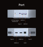Mini PC de Fácil Operación, Iconos Grandes, Silencioso, Bajo Consumo, para Internet Básico y Videollamadas Familiares, Interfaz Simple, Sin Trámites Completos