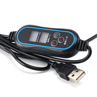 Commutateur de contrôle de vitesse PWM à trois vitesses avec réglage de la température 5V~12V