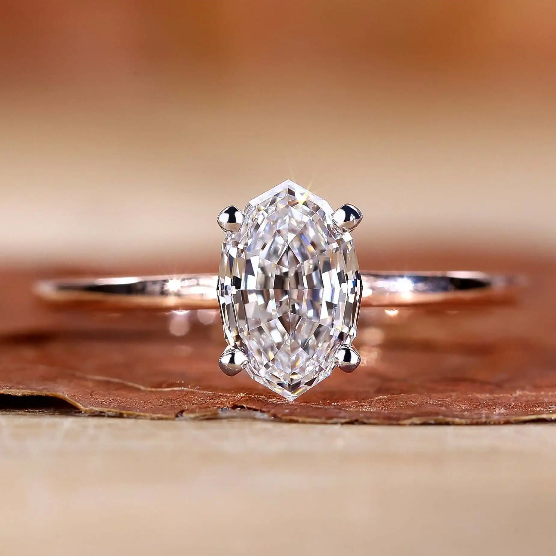 Custom VVS IGI GIA Certified HPHT CVD Lab Grown Diamond 10K 14K 18K Real Gold Fine Jewelry Engagement Wedding Ring For Women man