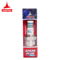Bougies d'allumage pour moto KAMTHAI 70cc, pour Bajaj Three Wheeler, Vespa Piaggio, pour Honda cd 70, bougie d'allumage YB100