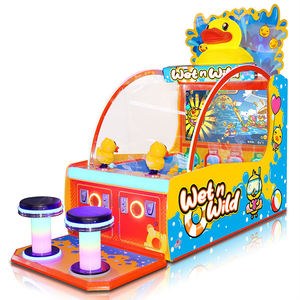 Máquina de Juego Recreativo para Centro Comercial, Máquina de Juego Operada con Monedas, Juego de Disparos de Agua para Niños, Máquina de Arcade de Disparos de Patos - Product Image 3