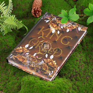 Romans personnalisés en carton rigide avec reliure parfaite et impression à chaud, édition spéciale, estampage à chaud doré - Product Image 2