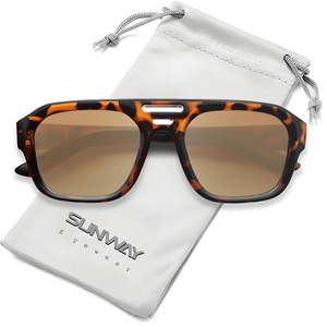 Wholesale Fashion Designer Tortoiseshell <b>Square</b> Frames <b>Sunglasses</b> for Women Men High Quality Polarized UV400 Unisex Sun Glasses - Product Image 2