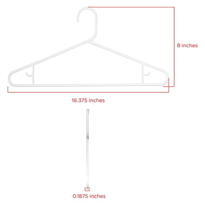 Porte-vêtements multifonctionnel en plastique ABS blanc robuste et de haute qualité, organisateur de garde-robe à un seul niveau, livraison gratuite - Product Image 3