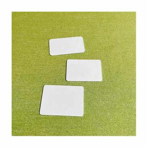 2025 Op Maat Gemaakt Ontwerp Glanzend Wit Aluminium Visitekaartjes Dubbelzijdig Antieke Imitatie Moderne Glanzende Aluminium Sublimatie Blanco - Product Image 3