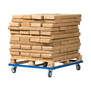 Blue Pallet and Container <strong>Dolly</strong> Capacity 750kgs Euro <strong>Hand</strong> Pallet Mover Trolley - Product Image 5