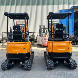 Pasokan Pabrik Excavator Mini Hidrolik Beroda Rantai HT18 1.8Ton Mesin Terkecil Excavator Mini Crawler Mikro Dari Cina - Product Image 2