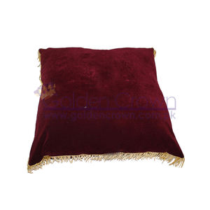 Coussin De พิธี En Velours Frange | ปรับแต่งเบาะ - Product Image 1