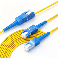 Kabel Patch Cord Jumper Fiber Optik SC ke SC UPC FTTH yang Dikustomisasi