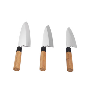 Juego de cuchillos para filetear de Chef de cocina japonesa profesional de acero inoxidable con mango de madera marfil para Sashimi <span class=keywords><strong>Sushi</strong></span> Fish Kiritsuke - Product Image 5