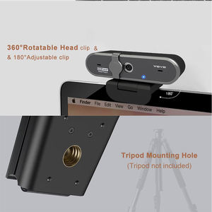 كاميرا ويب <span class=keywords><strong>QHD</strong></span> 1944 للكمبيوتر مع مستشعر CMOS، مخصصة للتعرف على الوجه والتركيز التلقائي، متوفرة للاجتماعات - Product Image 5