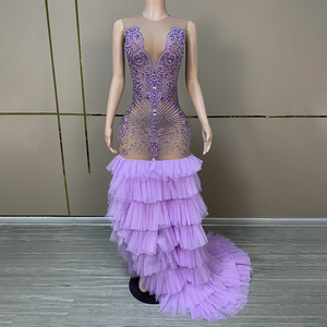 green emerald velvet dress Concert Wear main image 0