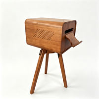 Support d'imprimante portable en bois, résistant à l'eau, compatible Wi-Fi, détachable, compatible avec les imprimantes DNP DS620 RX1HS Hiti P525L Citizen