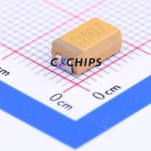 ตัวเก็บประจุแทนทาลัม CA45-D016K107T รุ่น CASE-D-7343 ( ความจุ: 100uF )( ความแม่นยำ: 10%) แรงดันไฟฟ้า: 16V - Product Image 1